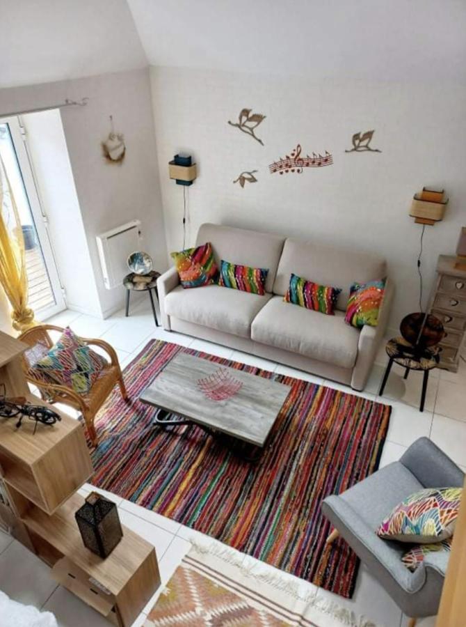 Coup De Coeur Sur Le Port De St Goustan, Tres Bel Appartement Avec Terrasse Auray Exterior foto